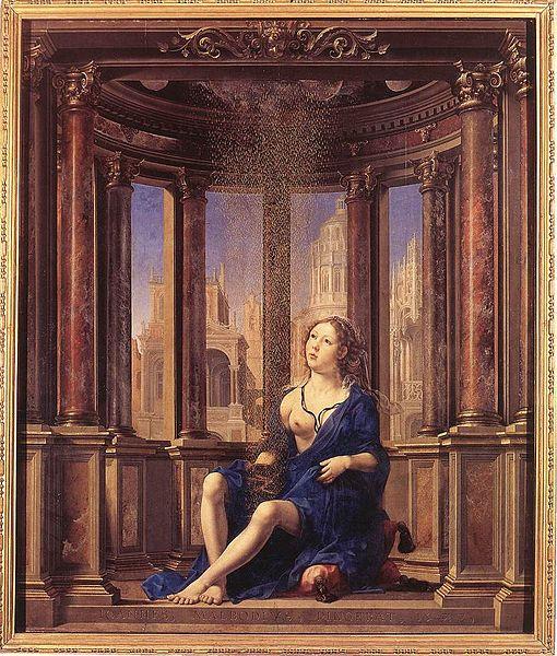 Jan Gossaert Mabuse Danae France oil painting art